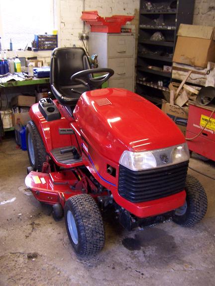 wheel horse mower